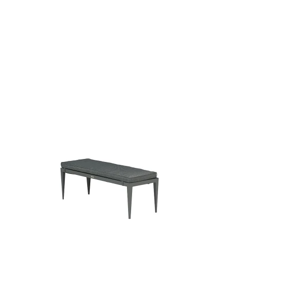 Bali bank 110x40xH45 carbon black/ mystic grey - Garden impressions