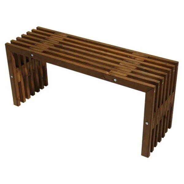 D-bench 100 pine brown oiled - Buitengewoon de boet