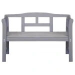 Friesen 2-persoons tuinbank grijs