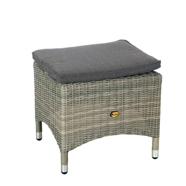Hocker Kingston Chocolate Taupe - Oosterik home