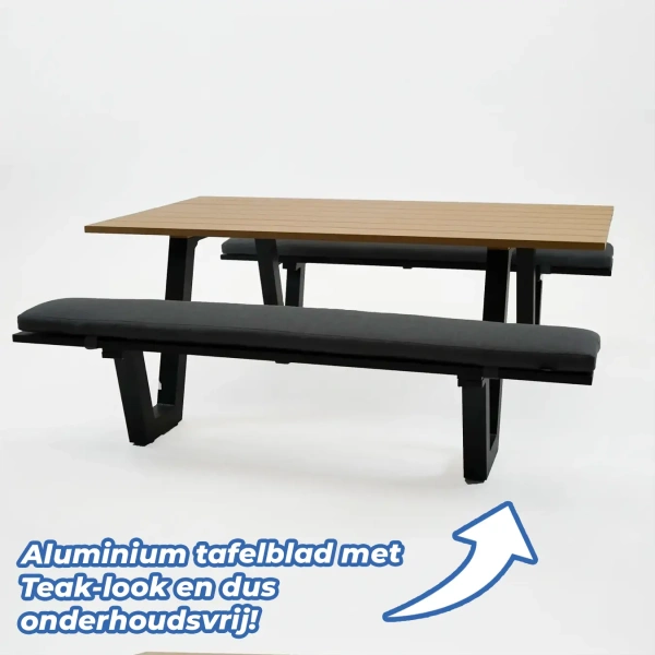 Lorenzo picknickbank 180 cm