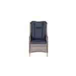 Osborne verstelbare fauteuil havana sand 6,5 mm reflex black - Garden impressions