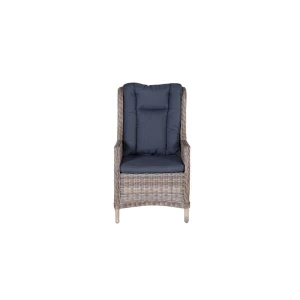 Osborne verstelbare fauteuil havana sand 6,5 mm reflex black - Garden impressions