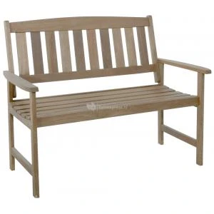Tuinbank 2-persoons houten tuinbank teaklook
