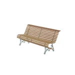 Tuinbank hardhout 120cm - Talen buitenmeubelen