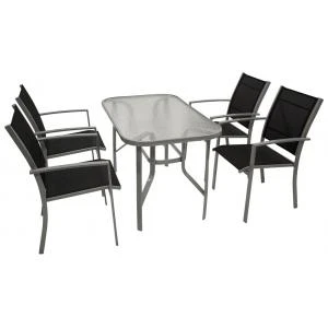 Aluminium Tuinset Groningen 5-delig