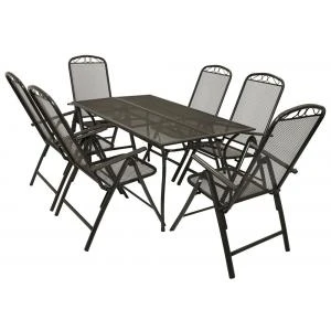 Aluminium Tuinset Utrecht 7-delig