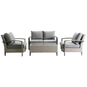 Aluminium loungeset Bradley