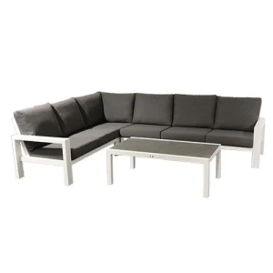 Benton Loungeset Wit - Buitengewoon de boet