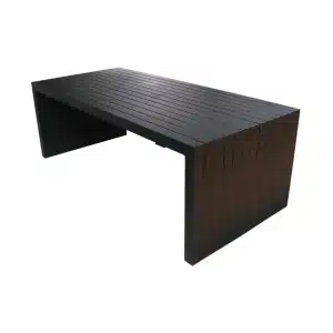 Fonteyn | Tuintafel Aluminium 220 x 100 cm | Zwart