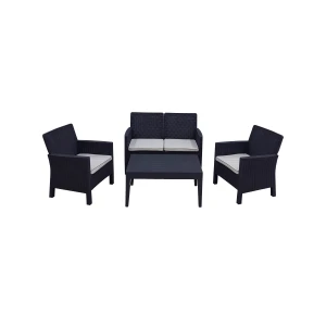 Kunststof loungeset Lova (incl. kussens)