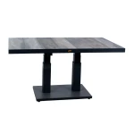 Lounge tafel Farmington Concrete Black - Oosterik home