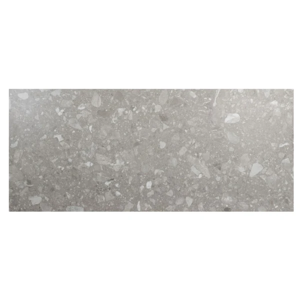 Minerva Tafelframe Antracite Met Tafelblad Ceramic Terrazzo 220 x 95 cm - 4so