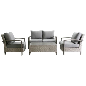 SenS-Line: Bradley Aluminium Loungeset - Grijs