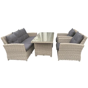 SenS-Line Wicker Diningset/loungeset Amaro - Showmodel - Hoofddorp, Woerden, Amersfoort & Strijen