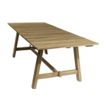 Teak Tuintafel Thijs 240X90x78 cm - Van der leeden