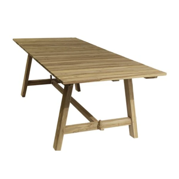 Teak Tuintafel Thijs 240X90x78 cm - Van der leeden
