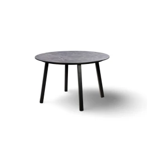 Teeburu tafel black/concrete dia. 120 cm - Yoi