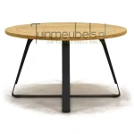 Tuintafel Basso Teak 130 cm Rond