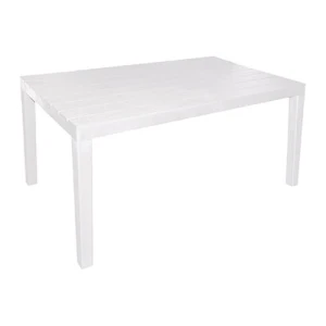 Tuintafel Sumatra Wit 78x138 cm - Buitengewoon de boet