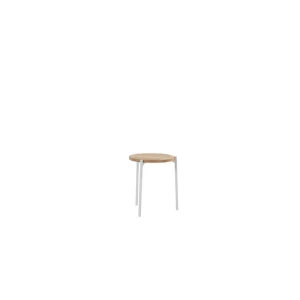 Yoga Bijzet Tafel Natural Teak Frost Grey dia. 45 cm - 4so