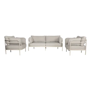 Zuiver Loungeset Vista 2-zits bank en 2 fauteuils - Beige