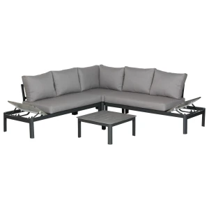 Aluminium loungeset Leroy