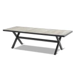Canterbury Tuintafel 247x96 - Grijs - Sophie