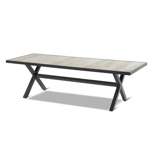 Canterbury Tuintafel 247x96 - Grijs - Sophie