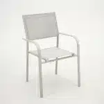 Duca diningstoel crème