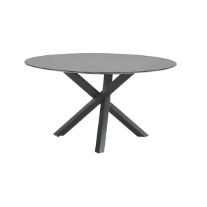 Gigi tafel diameter120x2cm, facet diamond black satinado - Studio 20