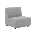 Goossens Loungebank Elements Met Gratis Beschermhoes grijs, buitenstof,