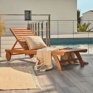 Kave Home Ligbed 'Beila', kleur Naturel