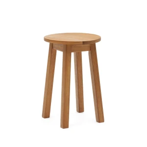 Kave Home Outdoor Bijzettafel Amel Acaciahout, 31cm - Bruin