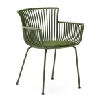 Kave Home Tuinstoel 'Surpika' Kunststof, kleur Groen