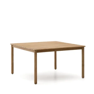 Kave Home Vierkante Eettafel Sori Acaciahout, 135 x 135cm - Naturel