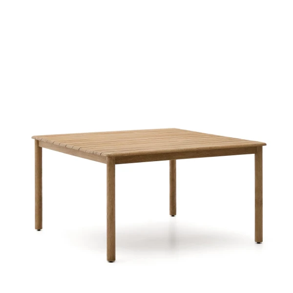 Kave Home Vierkante Eettafel Sori Acaciahout, 135 x 135cm - Naturel