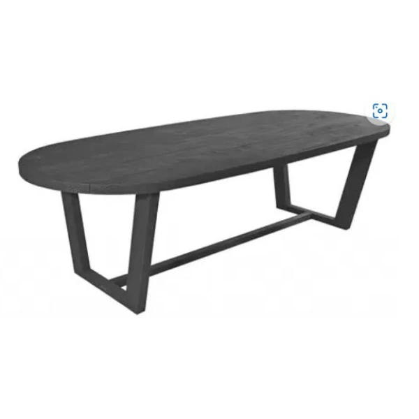Lauren tafel 270x110x76 cm teak charcoal finish - Max luuk