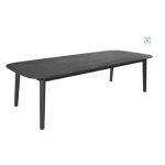 Lennon tafel 280x110x76 cm teak charcoal finish - Max luuk