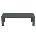 Lincoln lounge tafel 140x70 carbon black - Garden impressions