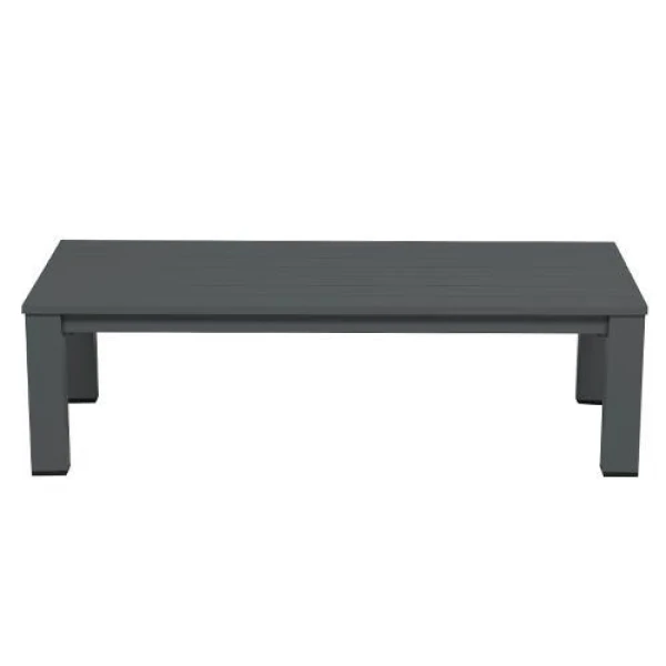 Lincoln lounge tafel 140x70 carbon black - Garden impressions