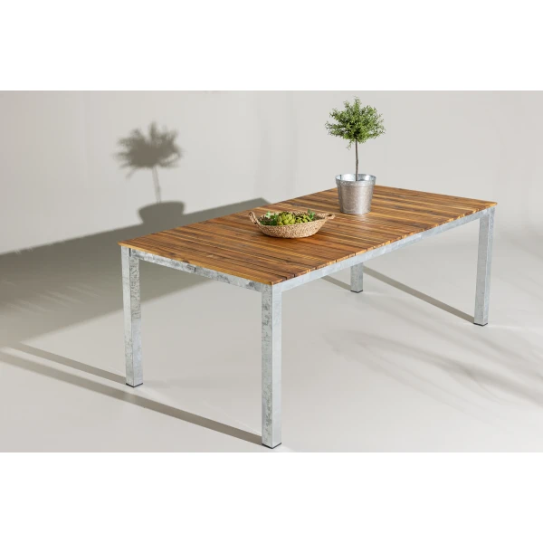 Nohr Tuintafel Otha Acaciahout, 200 x 100cm - Naturel