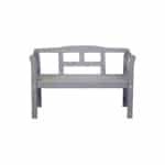 Tuinbank FSC grenen hout 113x40x75cm gri