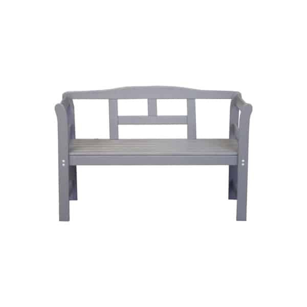 Tuinbank FSC grenen hout 113x40x75cm gri