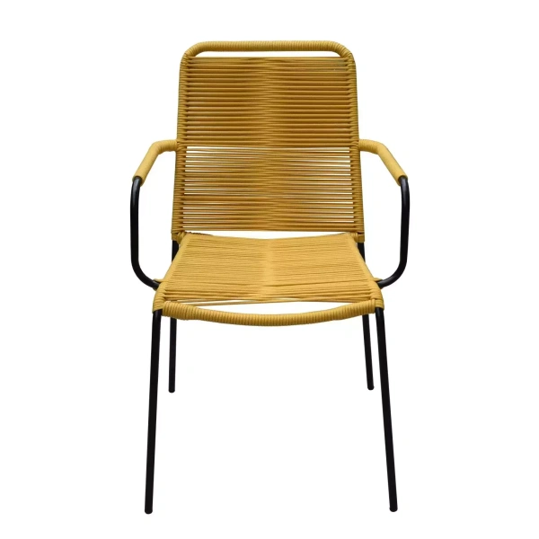 Dining Tuinstoel Vita Luxor Touw - Geel