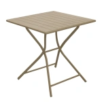 Inklapbare tuintafels GLOBE 70x70 Sand