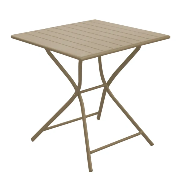 Inklapbare tuintafels GLOBE 70x70 Sand