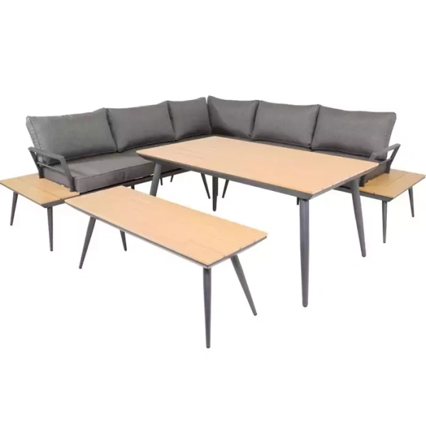 Lesli Hoek Loungeset Dining Arezzo