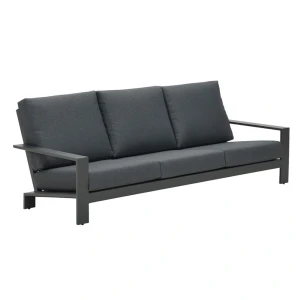 Lincoln 3-zits Loungebank - Reflex Black Garden Impressions - Garden impressions