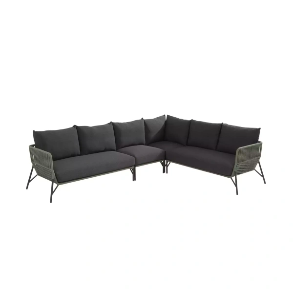 Loungeset Antara groen met center van 4 Seasons Outdoor